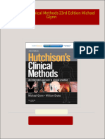 Download ebooks file Hutchison s Clinical Methods 23rd Edition Michael Glynn all chapters