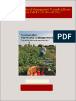 Get Sustainable Farmland Management Transdiciplinary Approaches Cabi First Edition R. Fish PDF ebook with Full Chapters Now