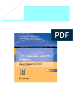 Instant ebooks textbook HCI International 2020 Posters 22nd International Conference HCII 2020 Copenhagen Denmark July 19 24 2020 Proceedings Part II Constantine Stephanidis download all chapters