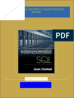 Instant download Oracle 12C SQL 3rd Edition Casteel Solutions Manual pdf all chapter