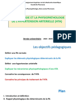 C2 . PHYSIOPATHOLOGIE DE L'HTA PHARMACIE 2023