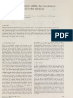 Petrides 1991 - Dorsolateral frontal cortex for serial order memory