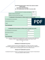 Calcul de l'indemnité licenciemment2025