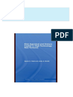 Risk Appraisal and Venture Capital in High Technology New Ventures Routledge Studies in Global CompetitionÃ 1st Edition Gavin C Reid All Chapters Instant Download