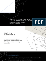 Electrical Power Substation