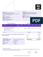 Tractor & Tanker Invoice