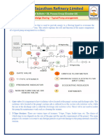 Bulletin on Pump arrangement in a Refinery