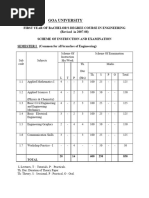 UNIVERSITY FIRST YEAR 