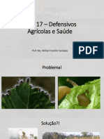 Aula 17 Defensivos Agrícolas e Saúde