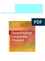 Quantitative Corporate Finance 2nd Edition John B. Guerard Jr. 2024 scribd download