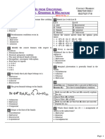 MCQs from Cruciferae, Compositae, Graminae & Malvaceae