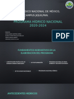 Programa Hídrico Nacional 2020-2024, EXPO PARTE 1