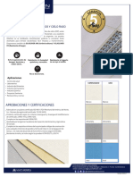 Ficha Técnica - Glasliner - Recubrimiento para muros y cielo raso