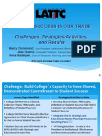 Student Success Is Our Trade: Challenges, Strategies/Activities, and Results