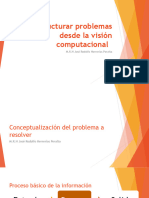 Estructurar problemas desde la visión computacional