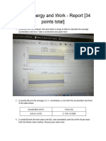 Lab 5 - Energy and Work - Report