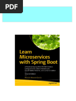 Full Download Learn Microservices with Spring Boot: A Practical Approach to RESTful Services Using an Event-Driven Architecture, Cloud-Native Patterns, and Containerization 2nd Edition Moisés Macero García PDF DOCX