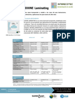 BIOONE laminating -TDS-1