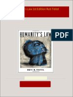 Full download Humanity s Law 1st Edition Ruti Teitel pdf docx