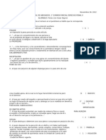 Copia de Copia de 2° EXAMEN PARCIAL PENAL II NOVIEMNRE 2022