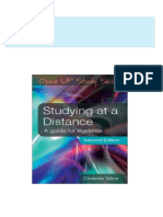 Full Download Studying at a Distance 2nd Edition Christine J Talbot PDF DOCX