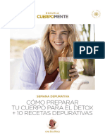 Cómo preparar tu cuerpo + 10 recetas depurativas