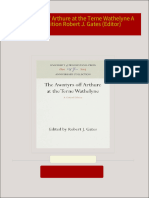 The Awntyrs off Arthure at the Terne Wathelyne A Critical Edition Robert J. Gates (Editor) All Chapters Instant Download