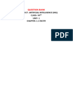 901 CLASS 7 QUESTION BANK ARTIFICIAL INTELLIGENCE  CHAP-1 (2024-25)