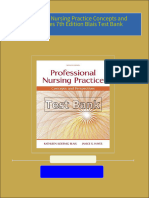 Complete Download of Professional Nursing Practice Concepts and Perspectives 7th Edition Blais Test Bank Full Chapters in PDF DOCX