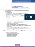 12 - RESUMO - COMPLICACOES POS-OPERATORIAS PRECOCES