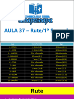 Conheça sua Bíblia - Aula 37- Rute-1Samuel