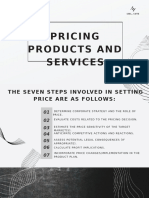 12 Pricing Products and Services Pptx