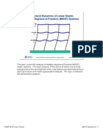 Structural Dynamics of Linear Elastic Multiple-Degrees-Of-Freedom ...