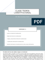 Unidad 1. Clase Teoría Constituiconal