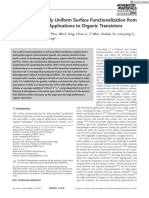 Adv Materials Inter - 2023 - Chen - Wafer‐Scale  Highly Uniform Surface Functionalization from Vapor Phase and Applications