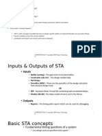 static timing analysis