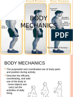 Body Mechanics