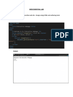WEB ESSENTIAL LAB new