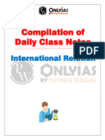 International Relations Compilation Notes __ PDF ONLY