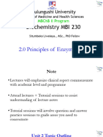 2.0 Principles of Enzymiology