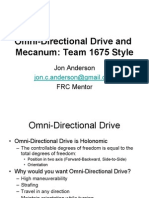 Omni-Directional Drive and Mecanum Presentation