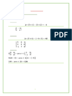 Determinants and Marices