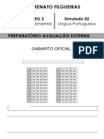 Simulado 02 - Português - 9º ano (Professor Adonis).