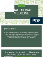 5. Traditional Medicine