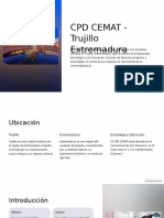 CPD CEMAT Trujillo Extremadura