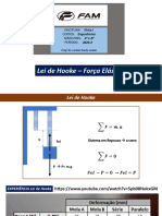 Lei de Hooke - Força Elástica