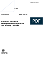 Handbook on Census Management