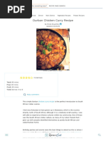 Chicken Curry Recipe From Durban