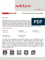 Fire Alarm Cable-Data Sheet