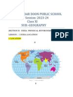 SEC B L-1 India -Location 2023-24 (NOTES)